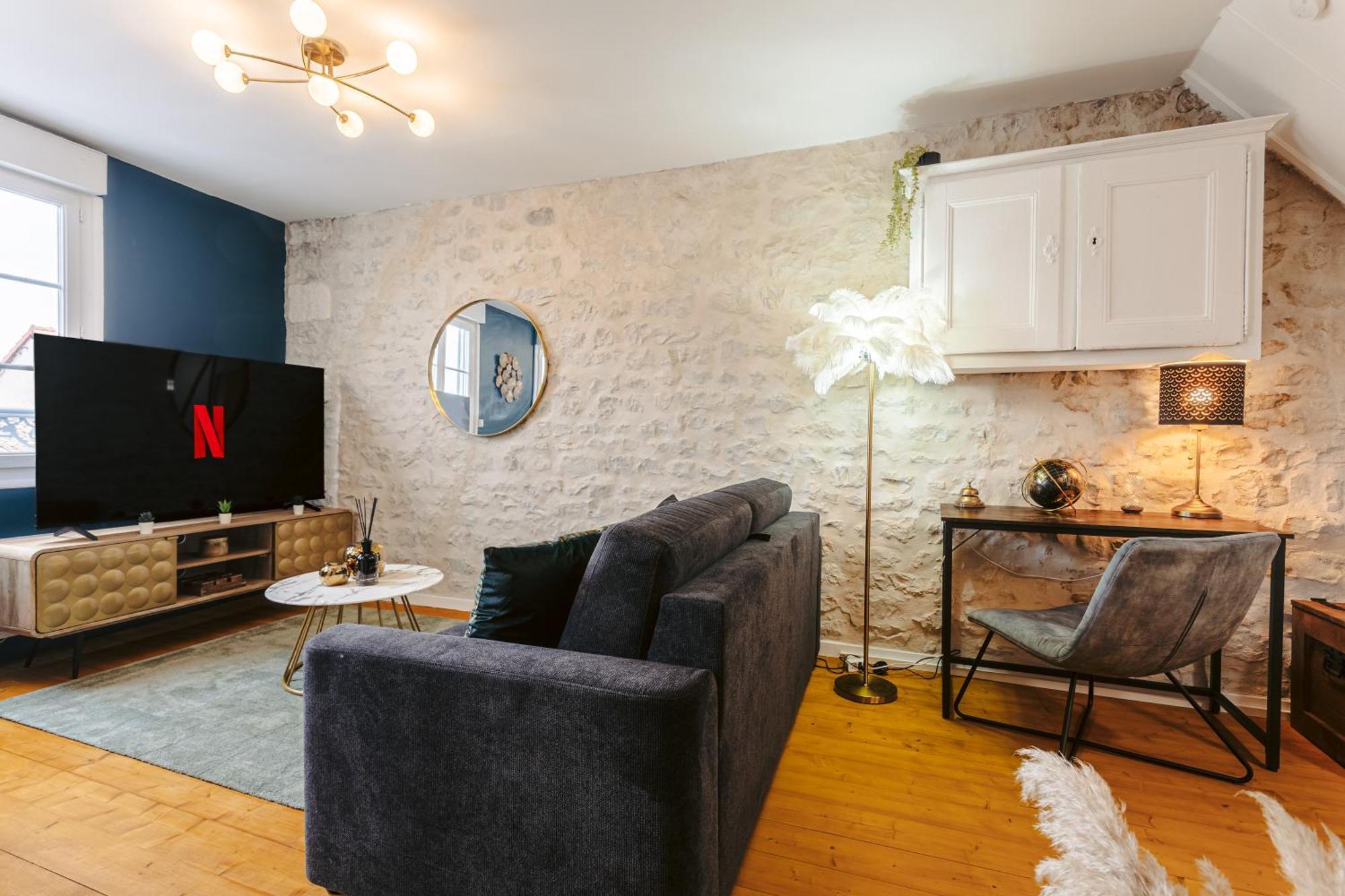 Gatsby - Elegant, Central, Fibre, Tv 4K, Netflix, Literie Confortable La Rochelle  Eksteriør billede